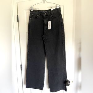 Black straight leg 90’s dad jeans ASOS brand new